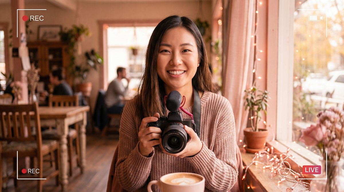 国产生活vlog视频 | 咖啡馆的午后时光