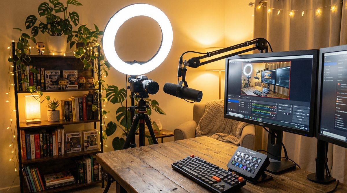 国产直播间布置视频 | 主播视频指南